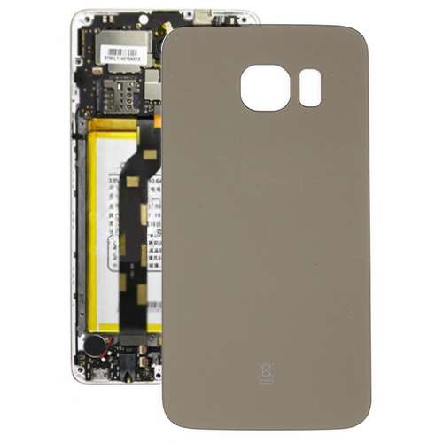 For Galaxy S6 Edge / G925 Original Battery Back Cover (Gold)