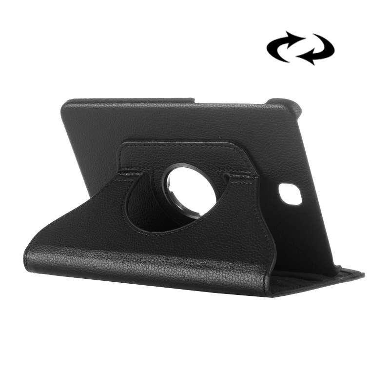Litchi Texture 360 Degree Rotation Leather Case with multi-functional Holder for Galaxy Tab S2 8.0(W