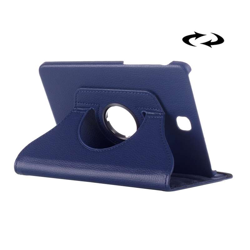 Litchi Texture 360 Degree Rotation Leather Case with multi-functional Holder for Galaxy Tab S2 8.0(W