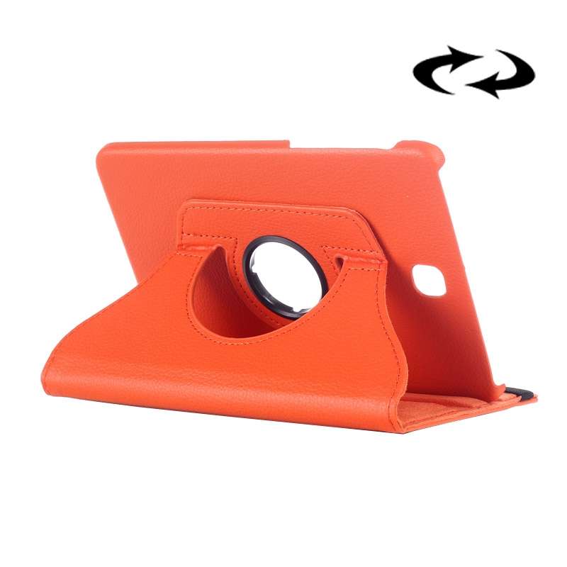 Litchi Texture 360 Degree Rotation Leather Case with multi-functional Holder for Galaxy Tab S2 8.0(W