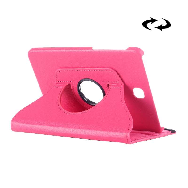 Litchi Texture 360 Degree Rotation Leather Case with multi-functional Holder for Galaxy Tab S2 8.0(W
