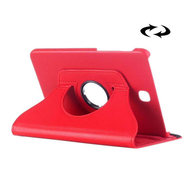 Litchi Texture 360 Degree Rotation Leather Case with multi-functional Holder for Galaxy Tab S2 8.0(W