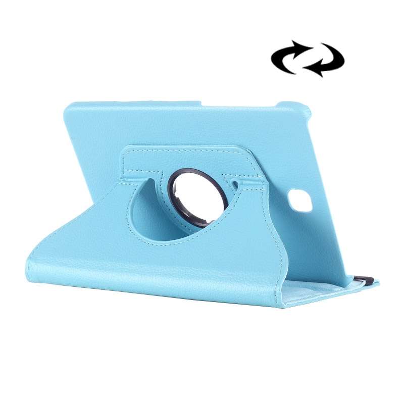 Litchi Texture 360 Degree Rotation Leather Case with multi-functional Holder for Galaxy Tab S2 8.0(W