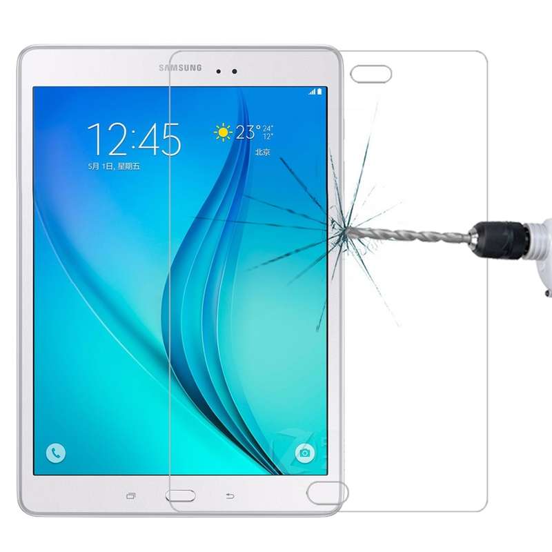 For Galaxy Tab A 9.7 / T550 / T555 0.4mm 9H+ Surface Hardness 2.5D Explosion-proof Tempered Glass Fi