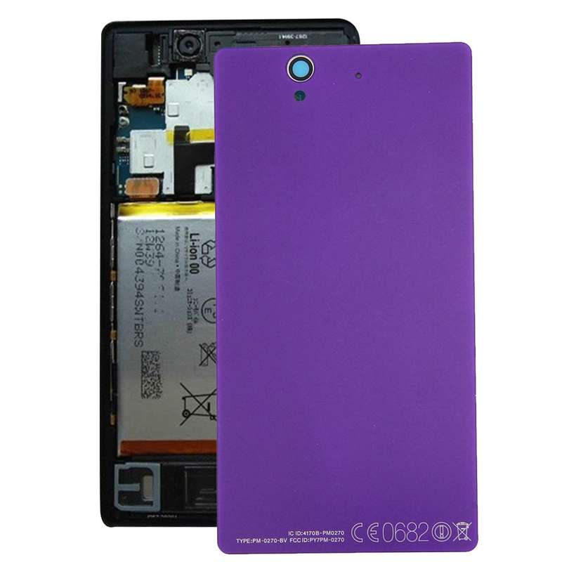 Aluminium Battery Back Cover for Sony Xperia Z / L36h(Purple)