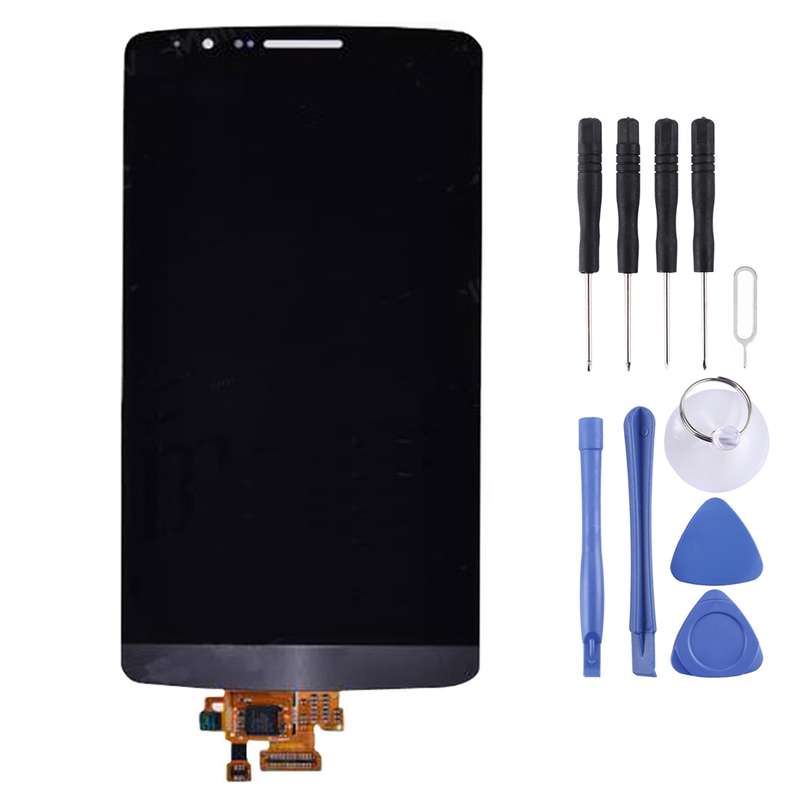 Original LCD Screen and Digitizer Full Assembly for LG G3 / D850 / D851 / D855(Black)
