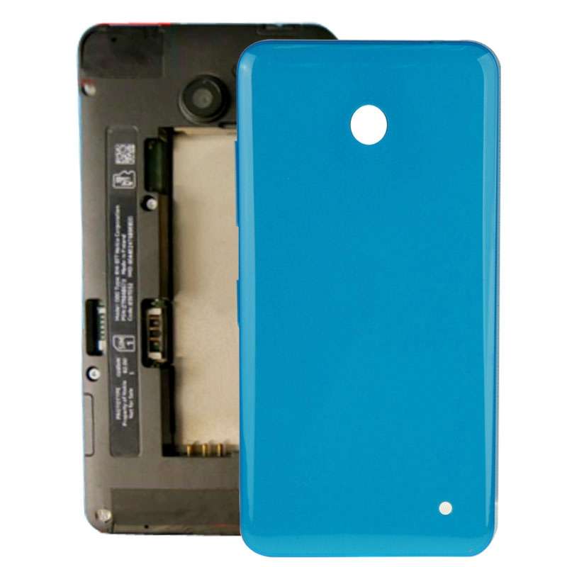 Housing Battery Back Cover + Side Button for Nokia Lumia 635 (Orange)