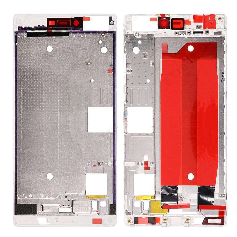 Front Housing Screen Frame Bezel for Huawei Ascend P8 Lite(Black)