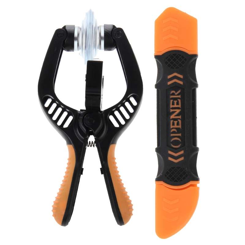 JAKEMY JM-OP14 2 in 1 LCD Screen Sperate Pilers & Flexible Double-end Metal Opening Prying Tool for