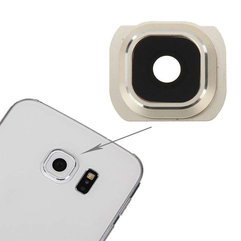 For Galaxy S6 Original Back Camera Lens Cover (White)