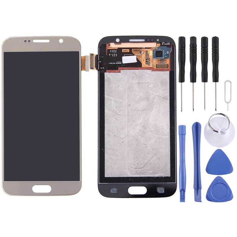 Original LCD Screen and Digitizer Full Assembly for Galaxy S6 / G9200, G920F, G920FD, G920FQ, G920,