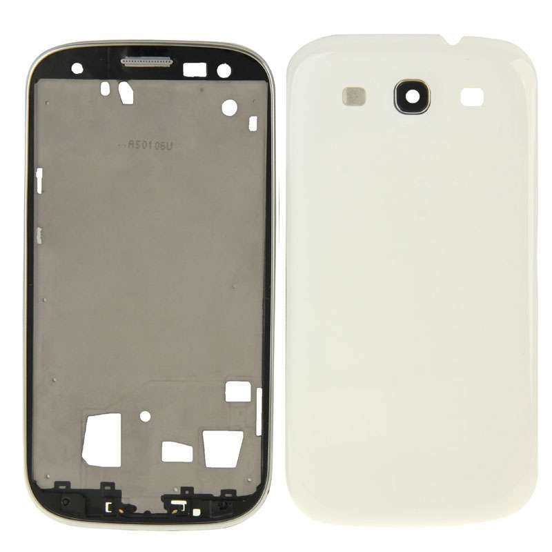 For Galaxy SIII LTE / i9305 Full Housing Faceplate Cover (Blue)