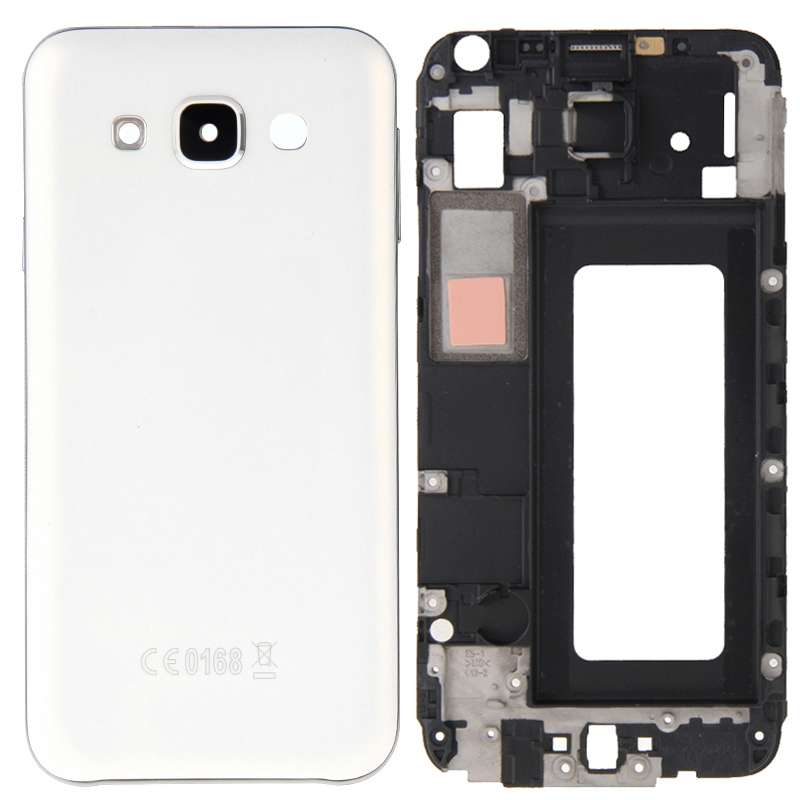 For Galaxy E5 / E500 Full Housing Cover (Front Housing LCD Frame Bezel Plate + Rear Housing Battery