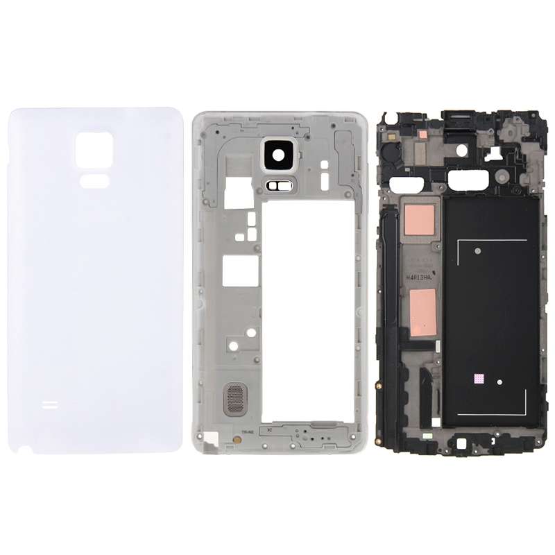 For Galaxy Note 4 / N910V Full Housing Cover (Front Housing LCD Frame Bezel Plate + Middle Frame Bez