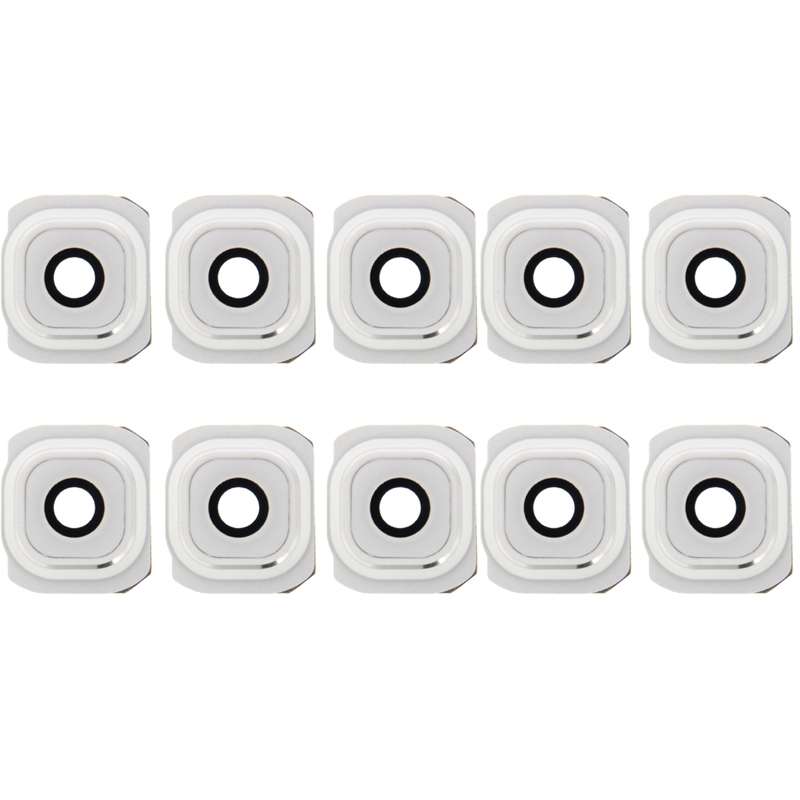 For Galaxy S6 / G920F 10pcs Camera Lens Cover (White)
