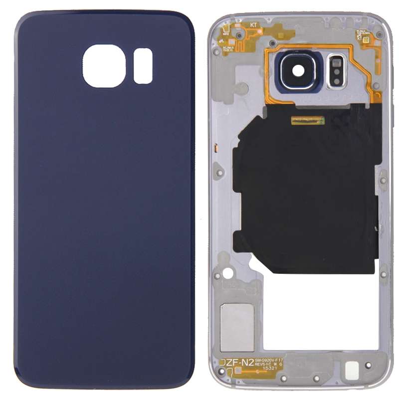 For Galaxy S6 / G920F Full Housing Cover (Back Plate Housing Camera Lens Panel + Battery Back Cover