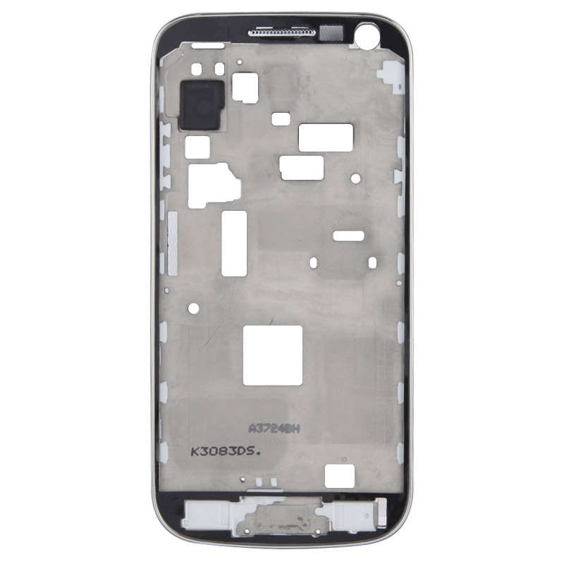 For Galaxy S4 Mini / i9195 LCD Middle Board with Button Cable, (Black)