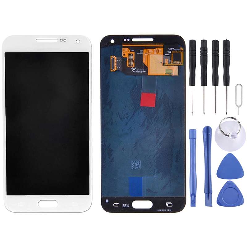 LCD Display + Touch Panel for Galaxy E7(White)