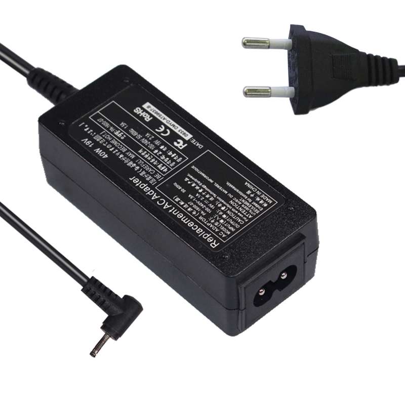 19V 2.1A 40W 2.5x0.7mm Power Supply Adapter Charger for Asus N17908 / V85 / R33030 / EXA0901 / XH La