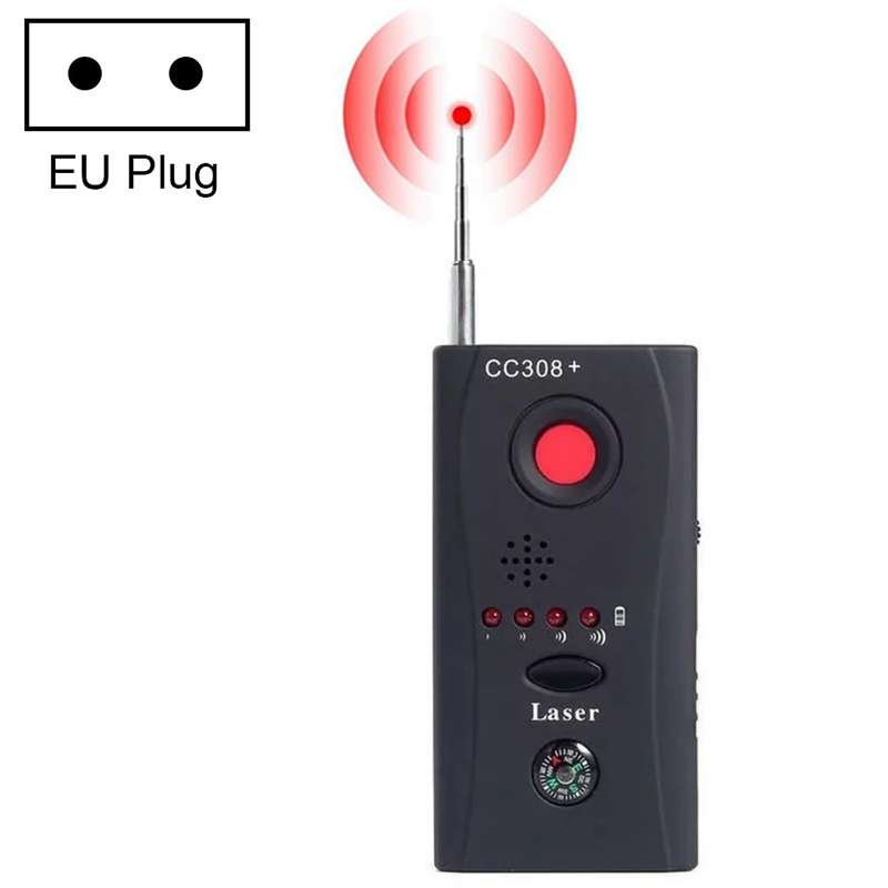 CC308+ Multi Wireless Camera Lens Detector Radio Wave Signal Detect Full-range RF GSM Device Finder(