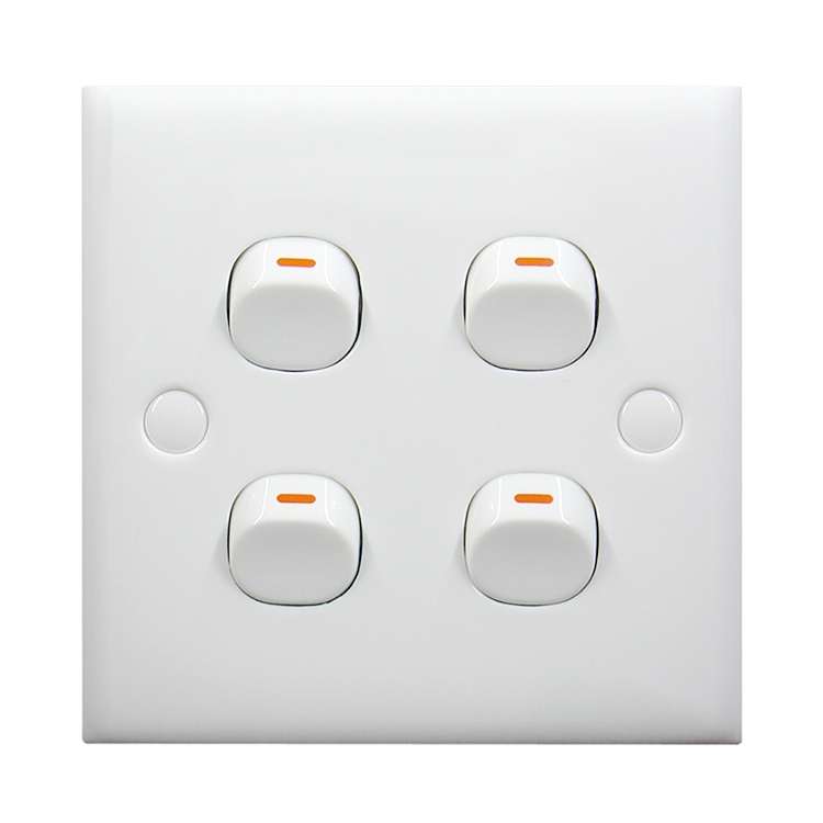 Electric Wall Switch (Size: 86 x 86mm)