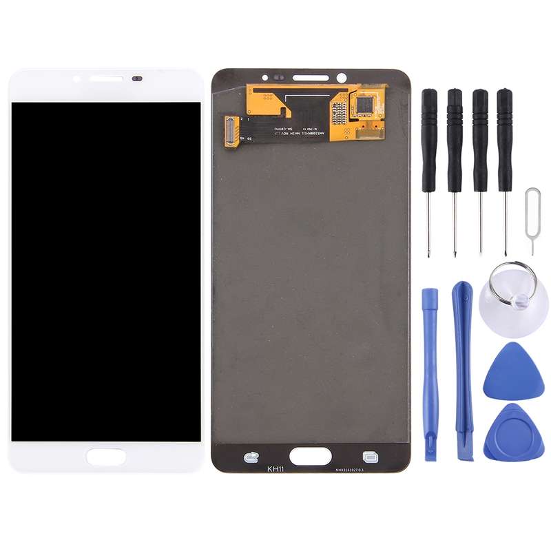 Original LCD Display + Touch Panel for Galaxy C9 Pro / C9000(White)