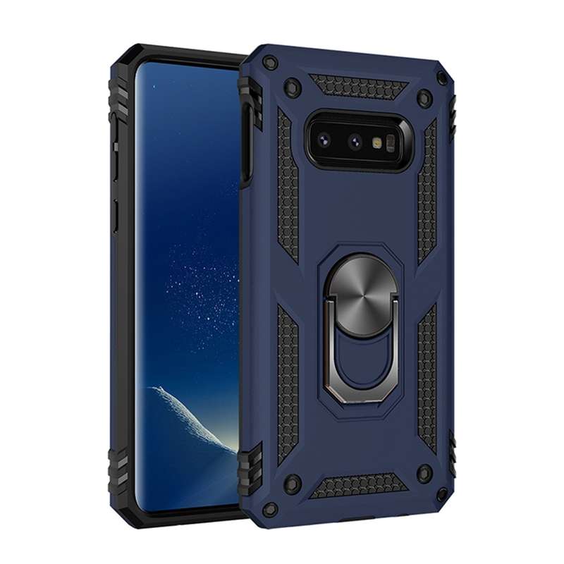 Sergeant Armor Shockproof TPU + PC Protective Case for Galaxy S10e, with 360 Degree Rotation Holder(