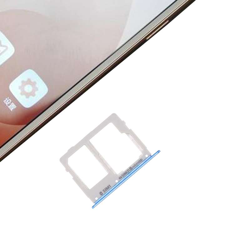 For Galaxy C7 Pro / C7010 & C5 Pro / C5010 SIM Card Tray + SIM / Micro SD Card Tray (Gold)