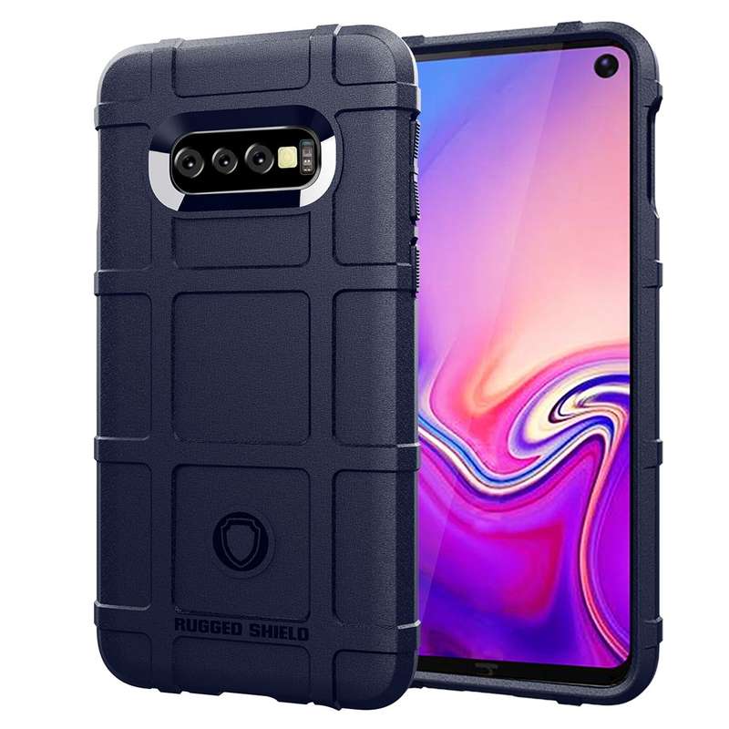 Full Coverage Shockproof TPU Case for Galaxy S10e(Black)