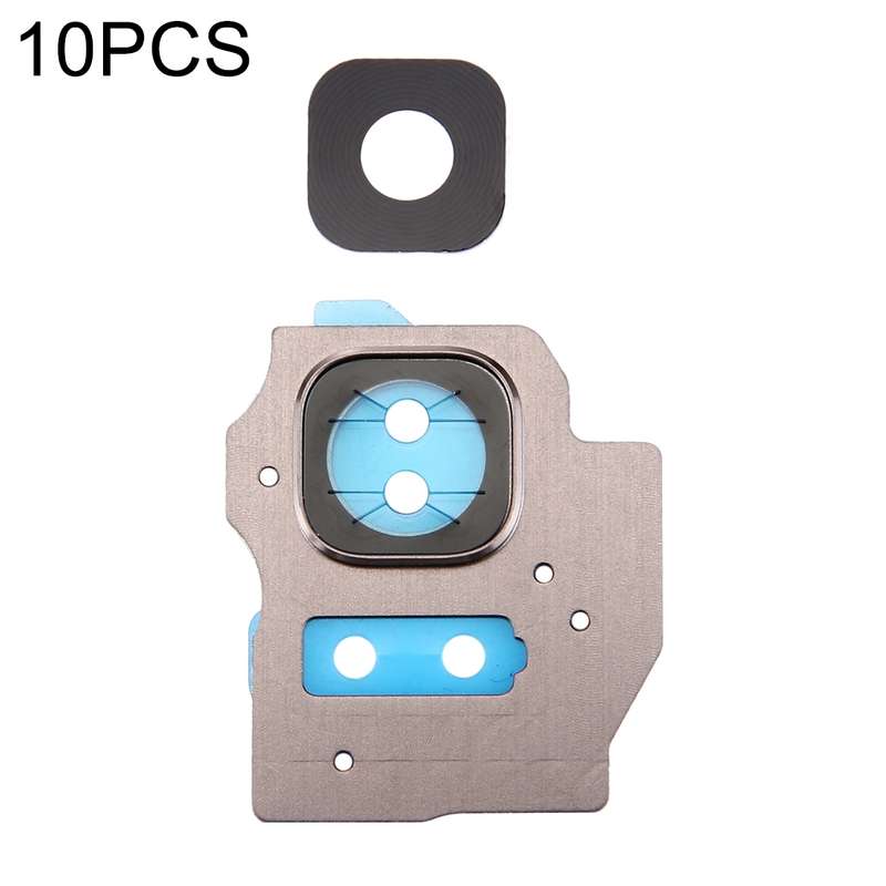 For Galaxy S8+ / G955 10pcs Camera Lens Cover (Grey)