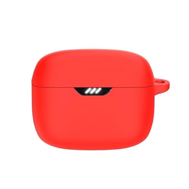 For JBL Tune Beam Bluetooth Earphone Silicone Protective Case (Green)