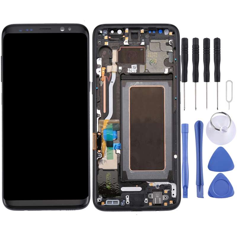Original LCD Screen + Original Touch Panel with Frame for Galaxy S8 / G950 / G950F / G950FD / G950U