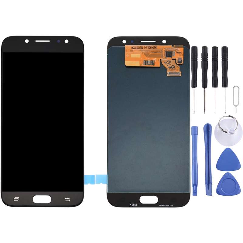 Original Super AMOLED LCD Screen for Galaxy J7 (2017) / J7 Pro, J730F/DS, J730FM/DS with Digitizer F