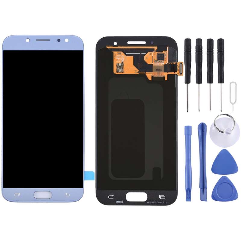 Original Super AMOLED LCD Screen for Galaxy J7 (2017) / J7 Pro, J730F/DS, J730FM/DS with Digitizer F