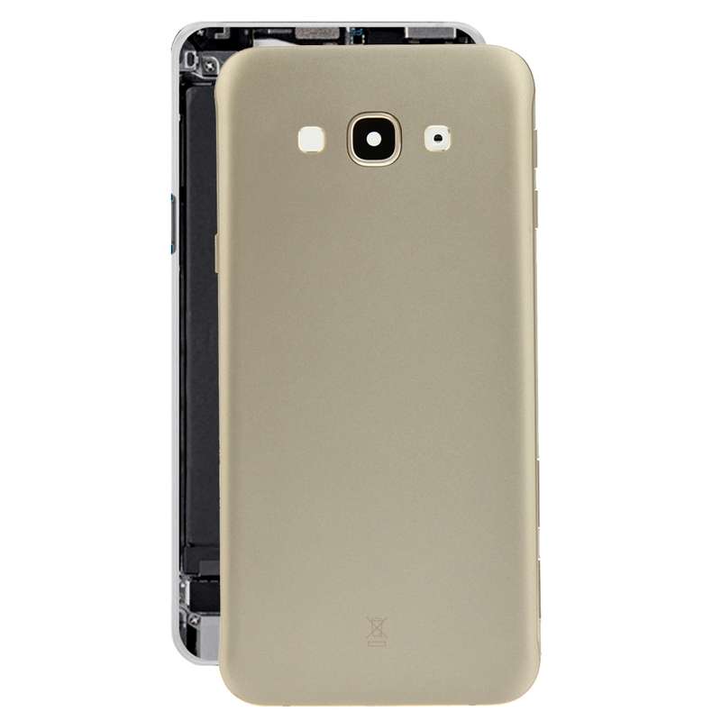 For Galaxy A8 / A800 Battery Back Cover (White)
