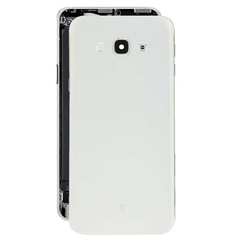 For Galaxy A8 / A800 Battery Back Cover (White)