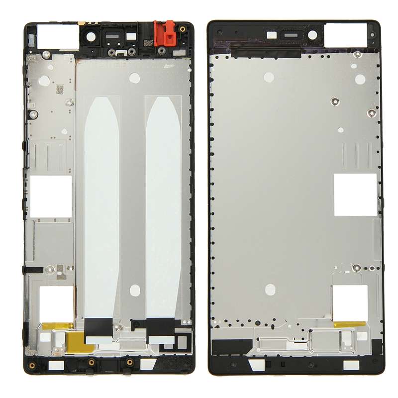 For Huawei P8 Front Housing LCD Frame Bezel Plate(White)