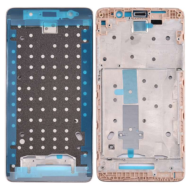 Front Housing LCD Frame Bezel Plate for Xiaomi Redmi Note 3(Gold)