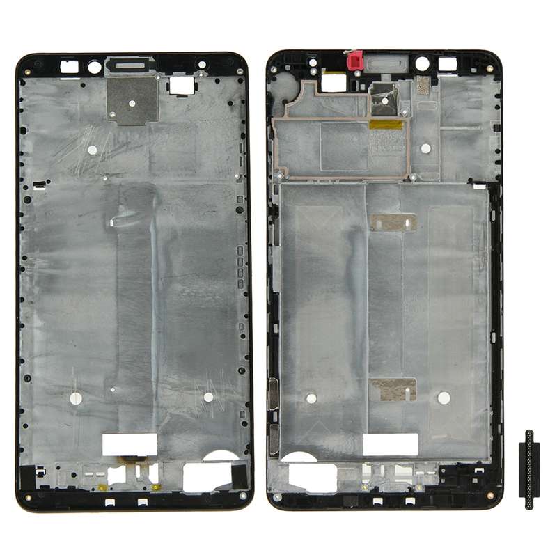 For Huawei Ascend Mate 7 Front Housing LCD Frame Bezel Plate(Gold)