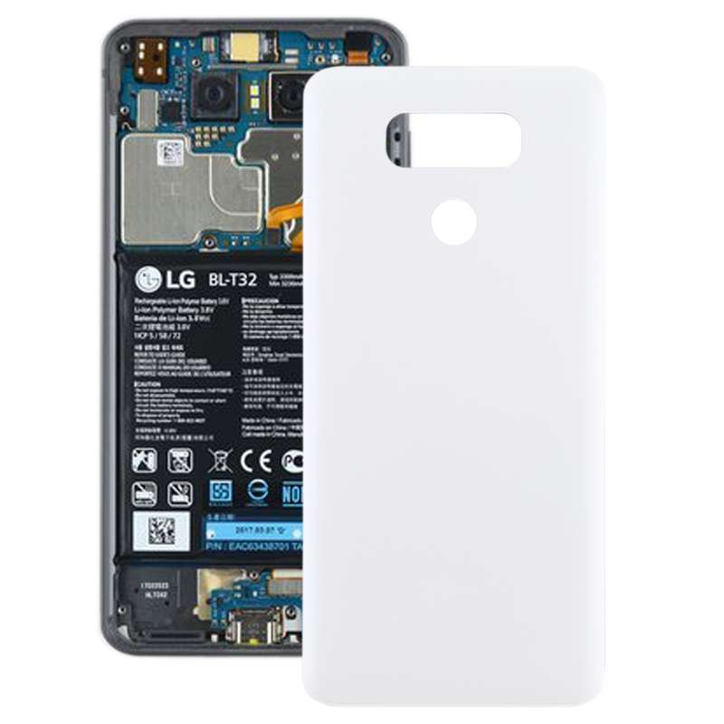 Back Cover for LG G6 / H870 / H870DS / H872 / LS993 / VS998 / US997(White)