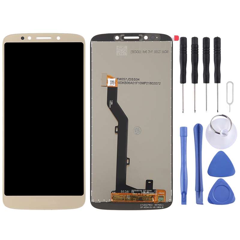 TFT LCD Screen for Motorola Moto E5 with Digitizer Full Assembly (Black)