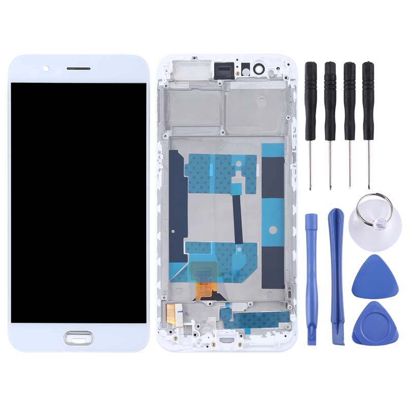 TFT LCD Screen for OPPO R11 Digitizer Full Assembly with Frame(Black)