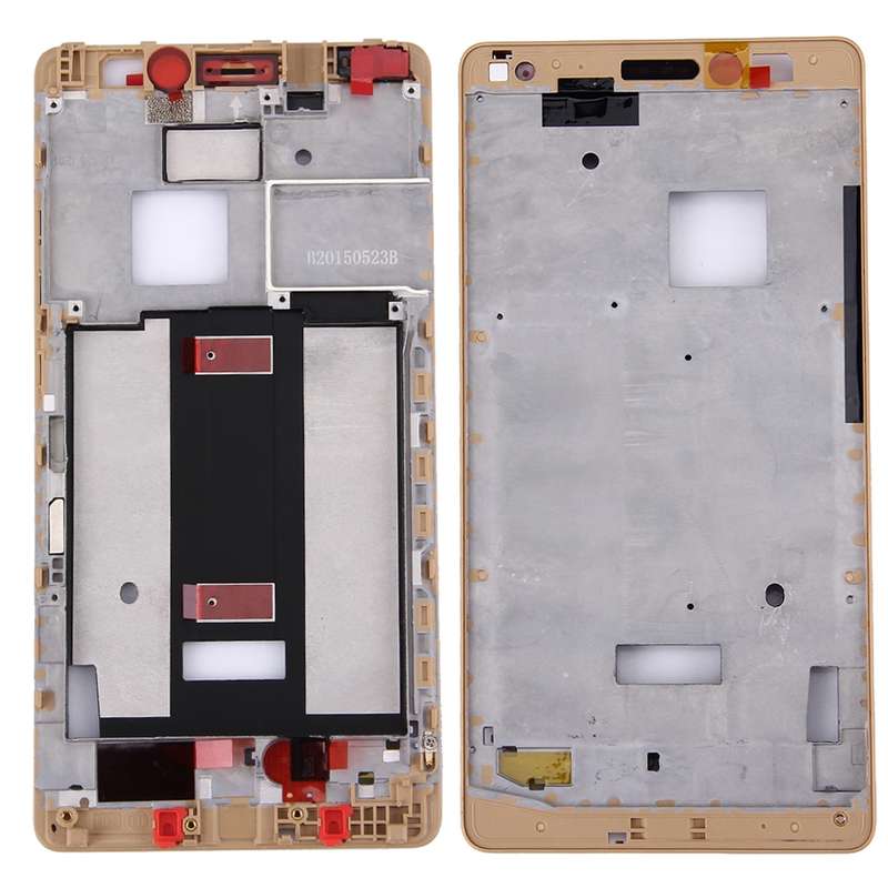 For Huawei Mate S Front Housing LCD Frame Bezel Plate(Gold)