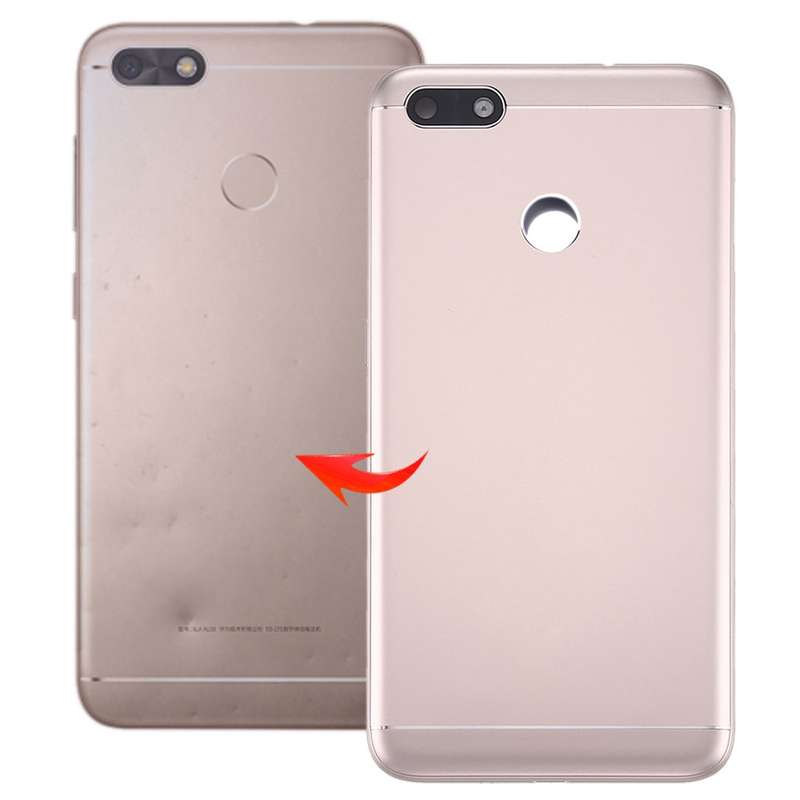 for Huawei Enjoy 7 / P9 Lite Mini / Y6 Pro (2017) Back Cover(Gold)