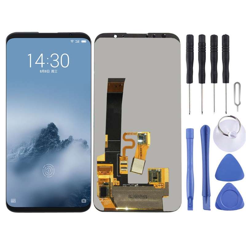 Original LCD Screen for Meizu 16 / 16th / M882H / M882Q with Digitizer Full Assembly(White)