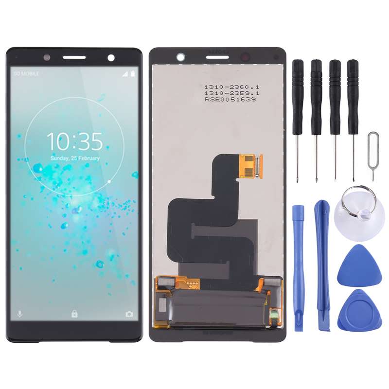 OEM LCD Screen for Sony Xperia XZ2 Compact with Digitizer Full Assembly(White)