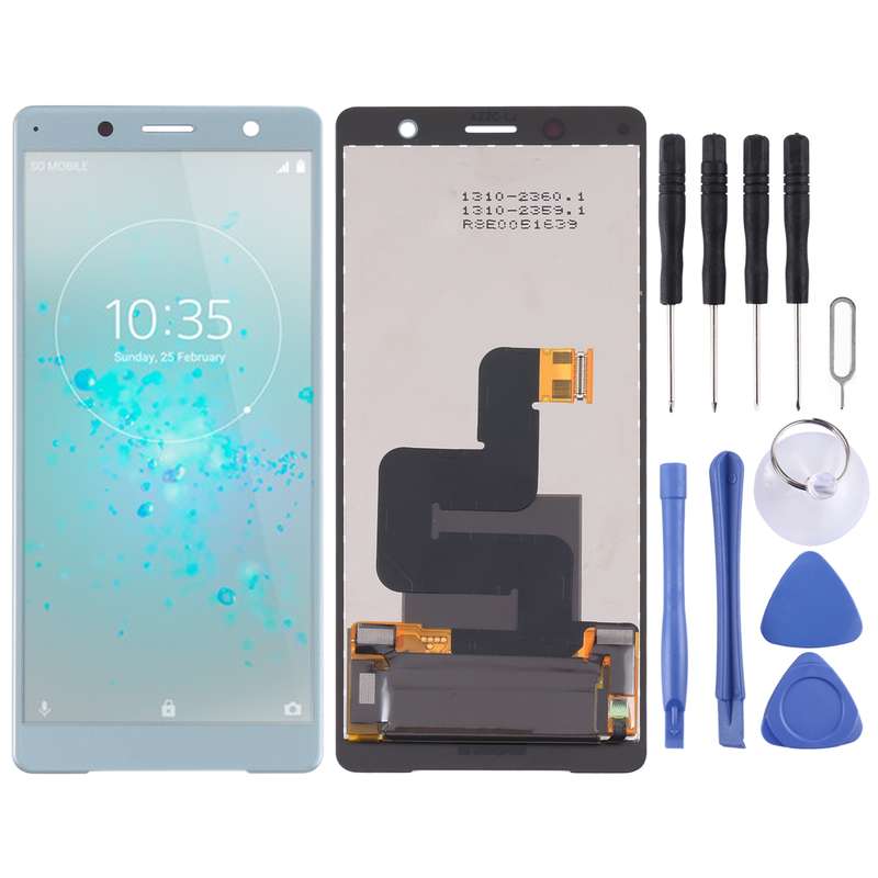 OEM LCD Screen for Sony Xperia XZ2 Compact with Digitizer Full Assembly(White)