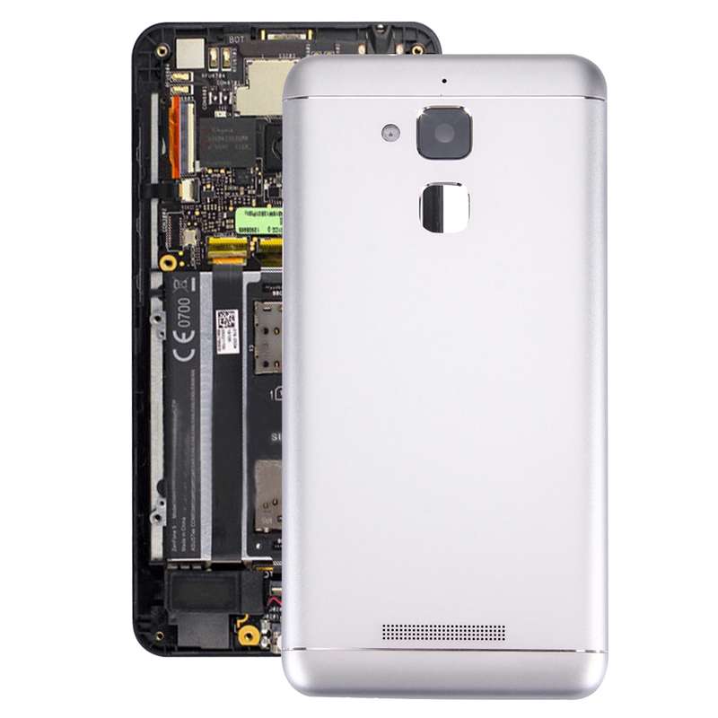 Aluminium Alloy Back Battery Cover for ASUS ZenFone 3 Max / ZC520TL(Black)