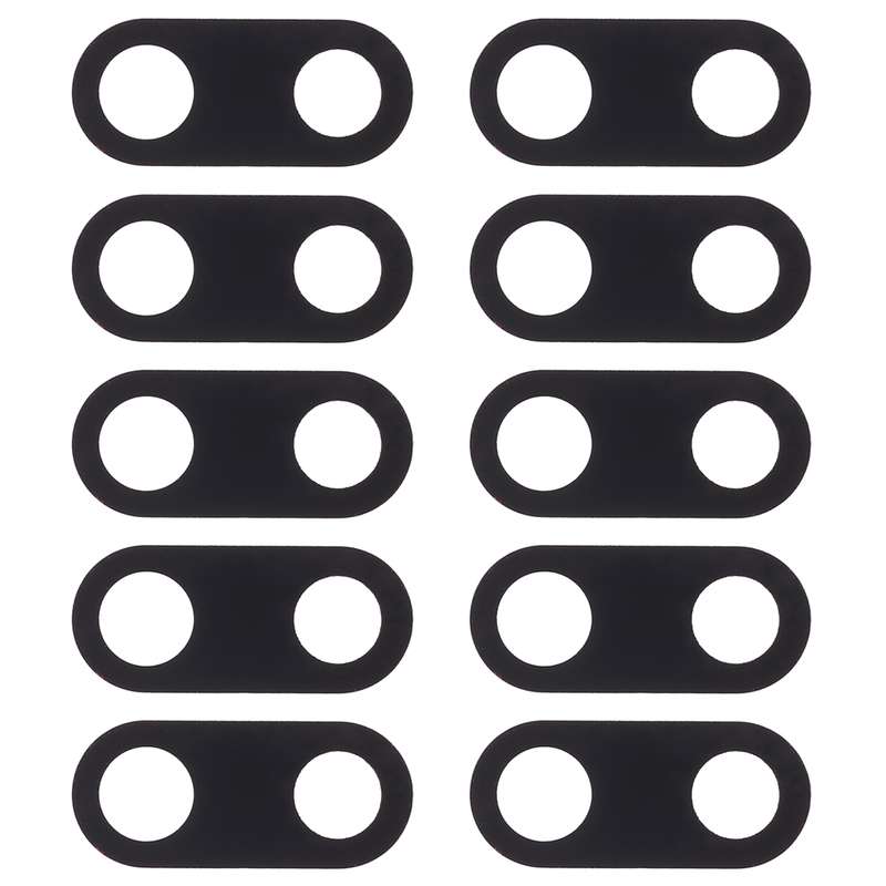 10 PCS Back Camera Lens Cover for Nokia 3(Black)