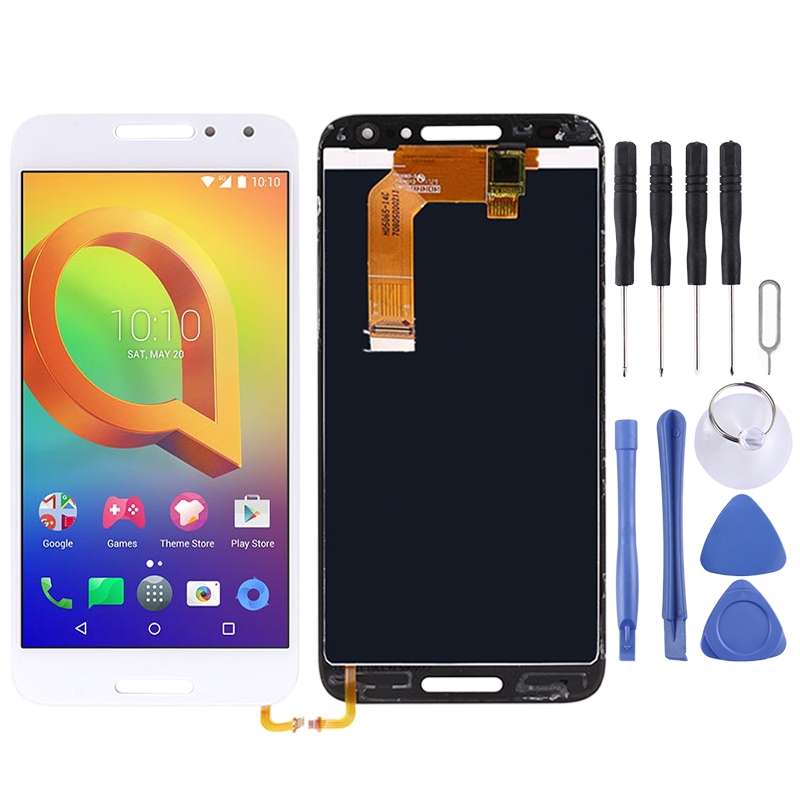 OEM LCD Screen for Alcatel A3 OT5046 5046D 5046X 5046Y with Digitizer Full Assembly (Black)